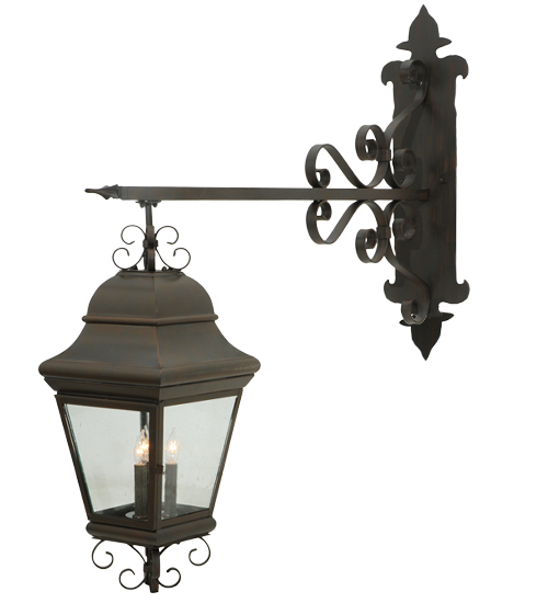 11" Wide Monaco Lantern Wall Sconce | 123939