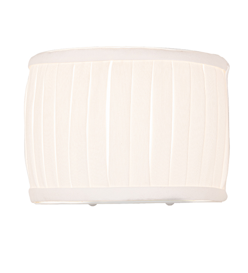 7" Wide Channel Pleated Wall Sconce | 297479